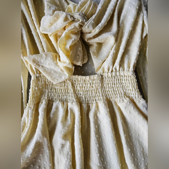 Yellow Ruffle Dress - Picture 9 of 11